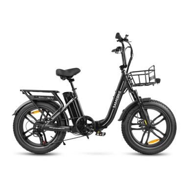 SAMEBIKE C05 Pro električni bicikl 20" 500W 13Ah, crni